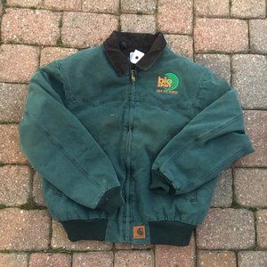 Vintage Green Carhartt Detroit Jacket